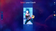 Just Dance 2024 Edition coach selection screen