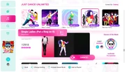 Single Ladies (Put a Ring on It) on the Just Dance 2020 menu