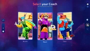 Titimepregunto jd2024 coachmenu.png (2.03 MB) Just Dance 2024 Edition coach selection screen