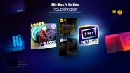 Just Dance 2014 routine selection screen