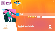 Just Dance Now scoring screen (2017 update)