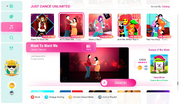Want To Want Me (Couple Version) on the Just Dance 2020 menu
