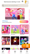 Chiwawa (Remastered Version, by Barbie) on the Just Dance Now menu (2020 update, phone)