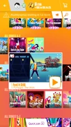 Feel It Still on the Just Dance Now menu (2017 update, phone)