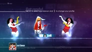 Just Dance 2016 coach selection screen (controller)