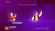 Just Dance 2018 coach selection screen