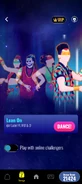 Just Dance Now coach selection screen (2024 update, phone)