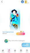 Just Dance Now coach selection screen (re-updated, phone)