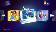 Starships on the Just Dance 2014 menu