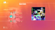 Just Dance 2018 routine selection screen
