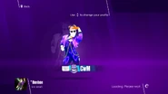Just Dance 2018 coach selection screen (controller)