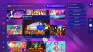 Prehistorock on the Just Dance 2026 Edition menu