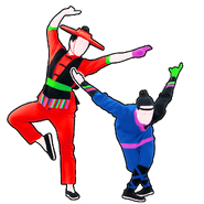 Just Dance 2018 album coach (Fight Version)