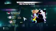 Just Dance 2015 routine selection screen