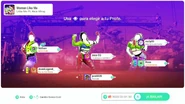 Just Dance 2020 coach selection screen (controller)