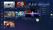 Cola Song on the Just Dance 2023 Edition menu