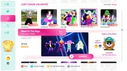 Ghost In The Keys on the Just Dance 2020 menu