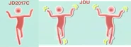 Pictograms comparison 1 (舞力全开2017 VS Just Dance Unlimited)