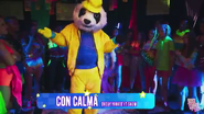 Panda’s costume in a Portuguese promotional video