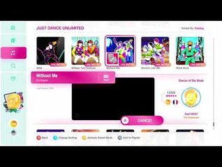 Just Dance 2020 (Unlimited From Just Dance 2021) Without Me 5*’s Gameplay