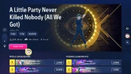 Just Dance 2023 Edition info screen