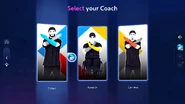 Just Dance 2023 Edition coach selection screen