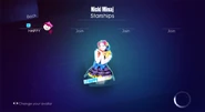 Just Dance 2014 coach selection screen (controller)