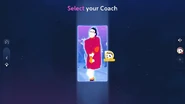 Just Dance 2023 Edition coach selection screen