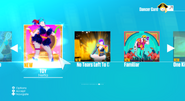 TOY on the Just Dance 2019 menu (7th-gen)