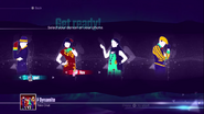 Just Dance 2017 coach selection screen