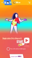 Just Dance Now coach selection screen (2017 update, phone)