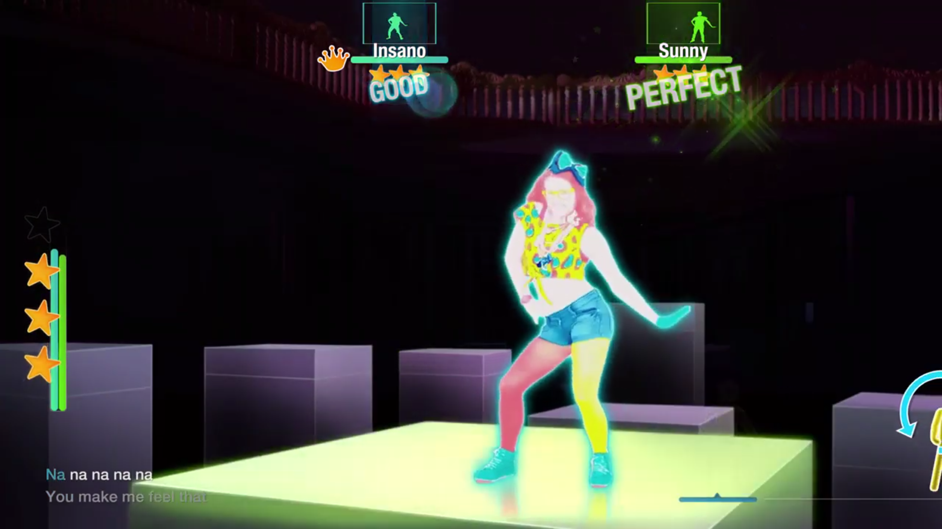 You Make Me Feel Just Dance Wiki Fandom - wip nana song id wolves life 2 roblox