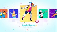 Jungle Dances on the Just Dance 2020 menu (Kids Mode)