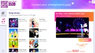 The Way I Are (Dance With Somebody) on the Just Dance Now menu (2020 update, computer)