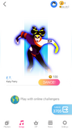 Just Dance Now coach selection screen (2020 update, phone)