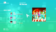 Just Dance 2020 routine selection screen (Classic)