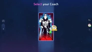 Just Dance 2023 Edition coach selection screen