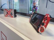 Themed Nintendo Switch, given as a prize in a French giveaway