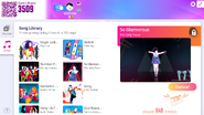 So Glamorous on the Just Dance Now menu (re-updated, computer)