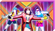 The coach on the eighth icon for the Just Dance Now playlist "Got the Groove!" (along with Jungle Dances and Kill This Love (Extreme Version))