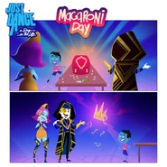 Macaroni dayinlife comic.png (987 KB) Comic strip depicting a young Wanderlust making a macaroni necklace for Si’Ha Nova