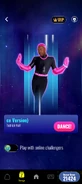 Just Dance Now coach selection screen (2024 update, phone)