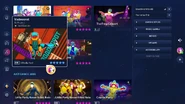 Vodovorot on the Just Dance 2023 Edition menu