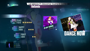 Tela de seleção de rotina do Just Dance 2015