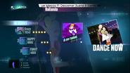 Just Dance 2015 routine selection screen