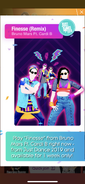 Primera notificación en Just Dance Now