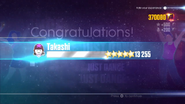 Just Dance 2016 scoring screen