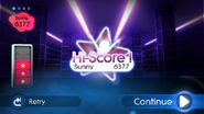 Just Dance: Summer Party scoring screen