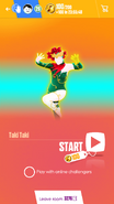 Just Dance Now coach selection screen (2017 update, phone)