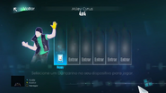 Just Dance 2015 coach selection screen (Mashup)